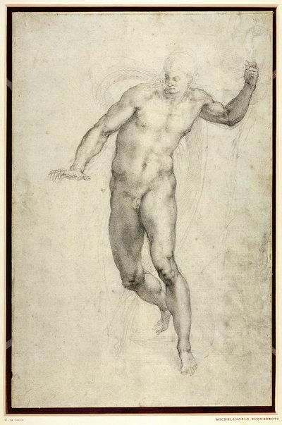 Studio per Il Giudizio Universale da Michelangelo Buonarroti